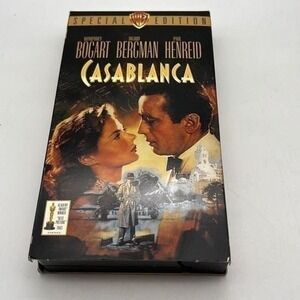 Casablanca (VHS, 2000, Special Edition ) * VHS‎ Tape